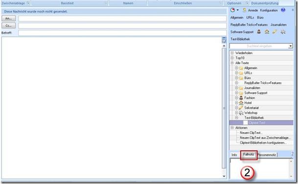 Outlook Vorlagen mit ReplyButler erstellen Screenshot 3