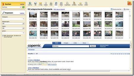Copernic Desktop Search Screenshot 2