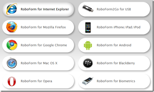 RoboForm Passwort Manager Screenshot 4